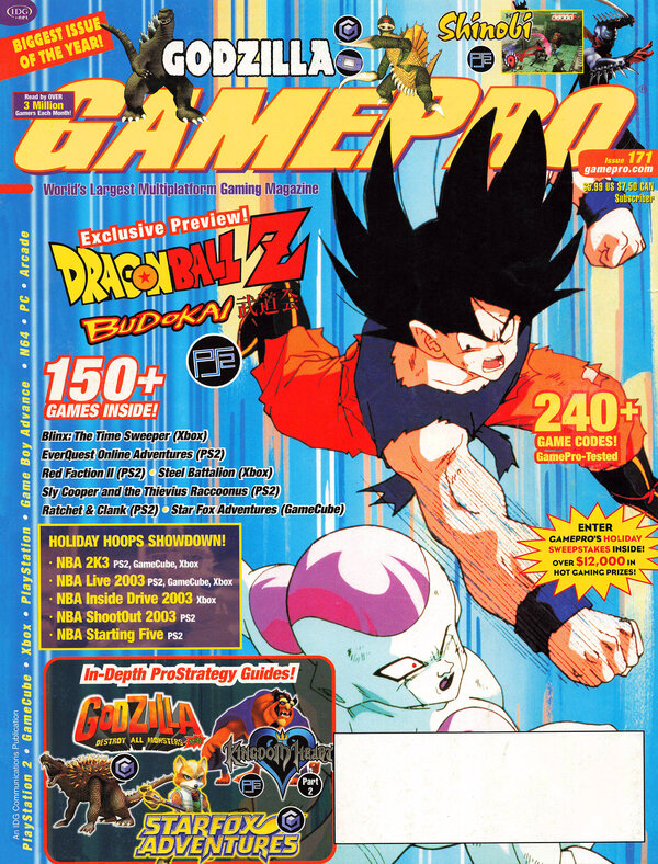 GamePro Issue 171 (December 2002) cover